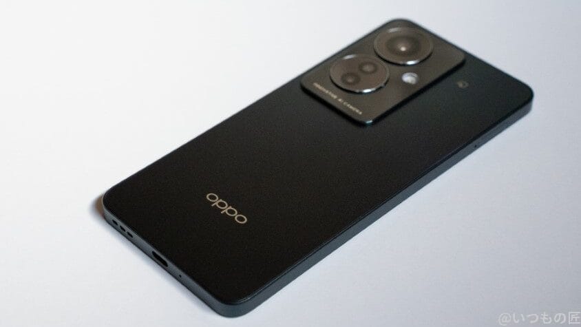OPPO Reno11 A Antutuベンチマークスコア
本体背面