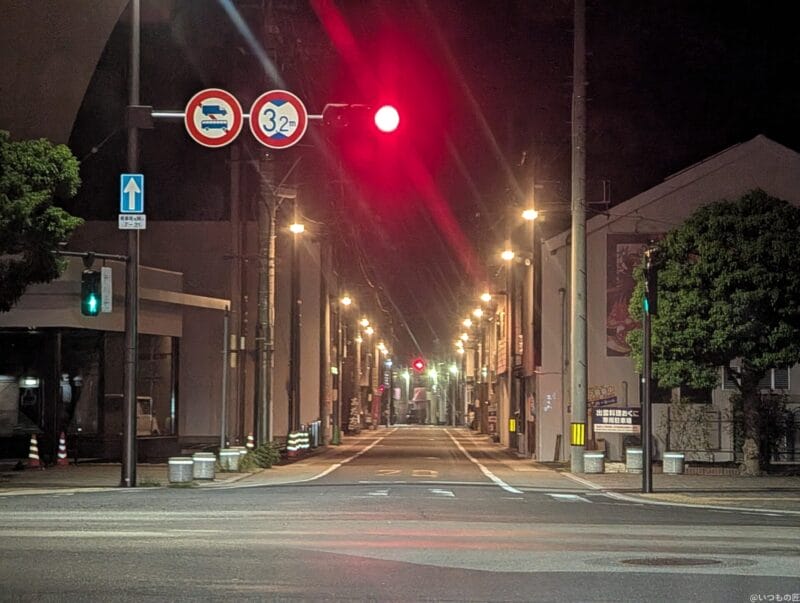 Google Pixel 9 Pro XL カメラ Google Pixel 9 Pro XL の通常モードで撮影した夜景写真