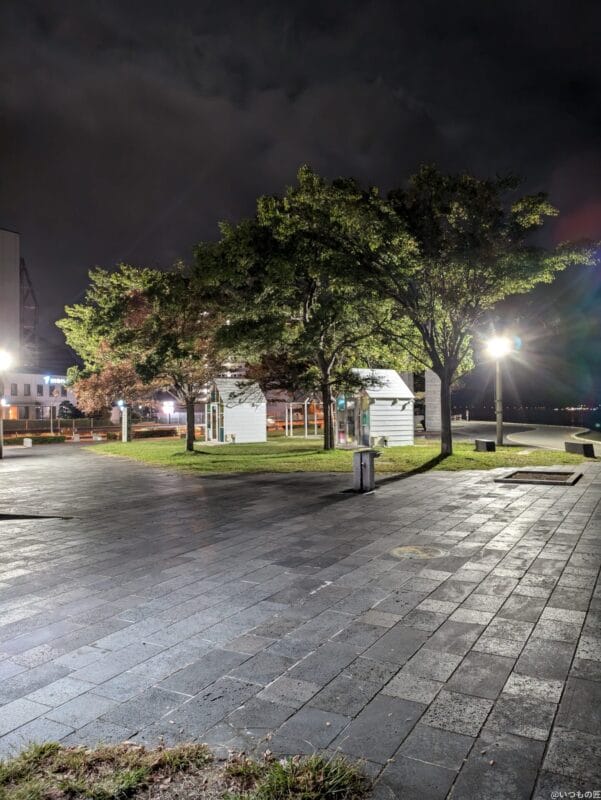 Google Pixel 8a カメラ Google Pixel 8aでズーム撮影した夜景写真