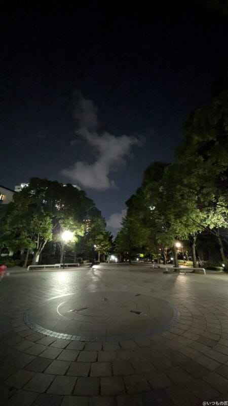 Google Pixel 8a カメラ Google Pixel 8aの通常モードで夜間撮影した写真