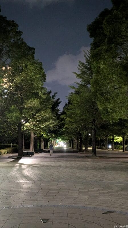 Google Pixel 8a カメラ Google Pixel 8aの通常モードで夜間撮影した写真