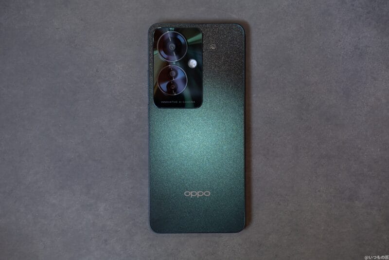 OPPO Reno11 A レビュー OPPO Reno11 A 本体のイメージ図