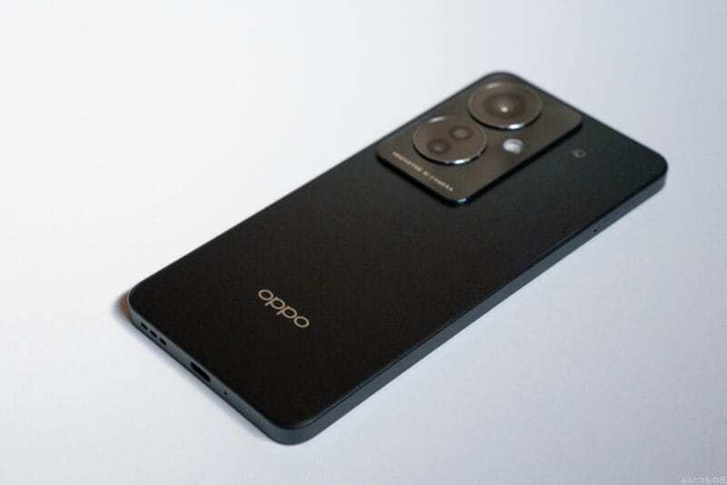 OPPO Reno11 A レビュー OPPO Reno11 A 本体のイメージ図