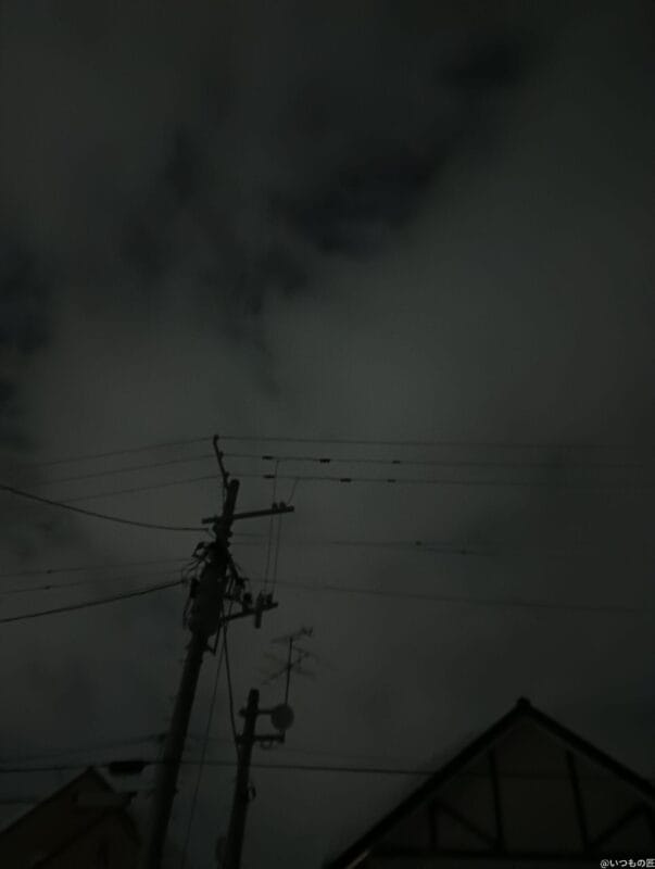 OPPO A3 5G レビュー OPPO A79 5Gで暗所撮影した写真