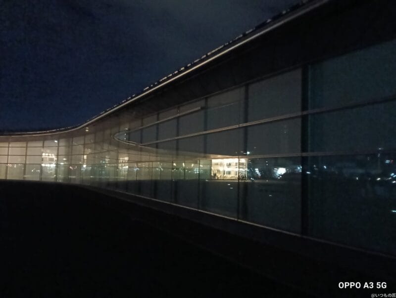 OPPO A3 5G レビュー OPPO A3 5Gで撮影した夜景写真