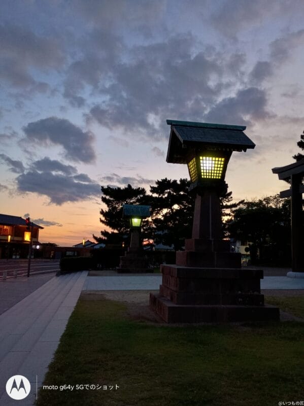 moto g64 5G カメラ moto g64 5G カメラで暗所撮影した写真