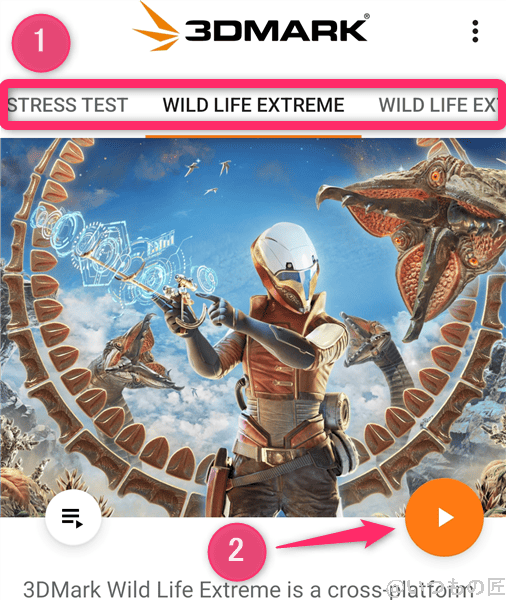 3dmark 使い方 3dmarkのandroid測定方法 | モバイル比較レビュー.jp 3DMark 使い方 3DMarkのAndroid測定方法