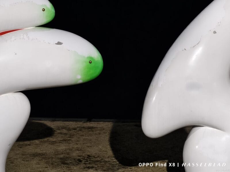 OPPO Find X8 カメラ OPPO Find X8でズーム撮影した夜景写真