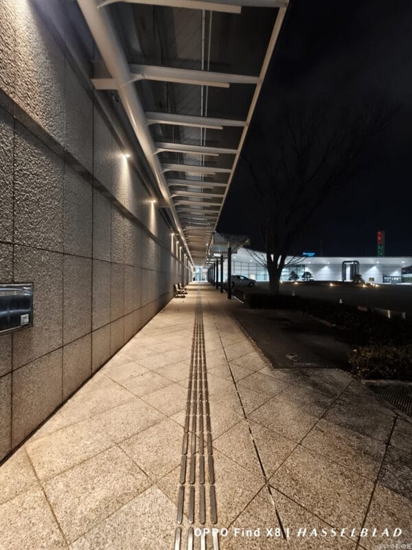 OPPO Find X8 カメラ OPPO Find X8で撮影した夜景写真