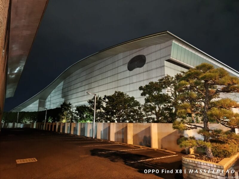 OPPO Find X8 カメラ OPPO Find X8で撮影した夜景写真