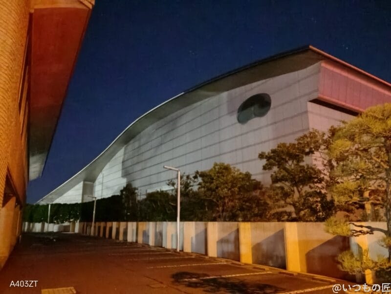 nubia S 5G カメラ nubia S 5G で暗所撮影した風景写真