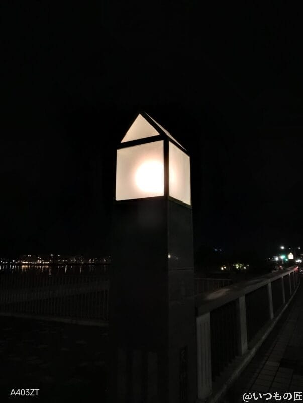 nubia S 5G カメラ nubia S 5G で暗所撮影した風景写真