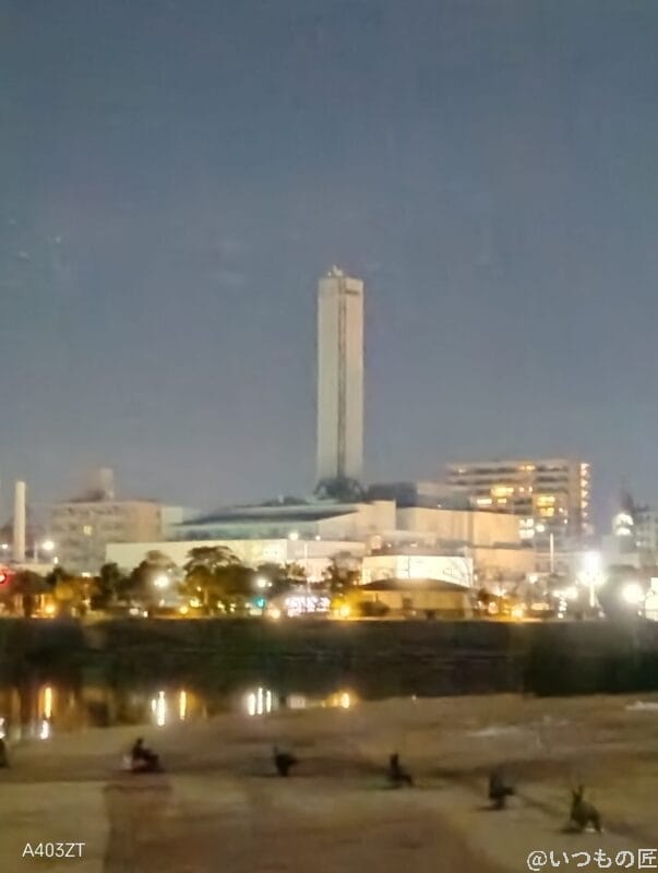 nubia s 5gで暗所・夜間撮影した風景写真 | モバイル比較レビュー.jp nubia S 5G レビュー nubia S 5Gで暗所・夜間撮影した風景写真