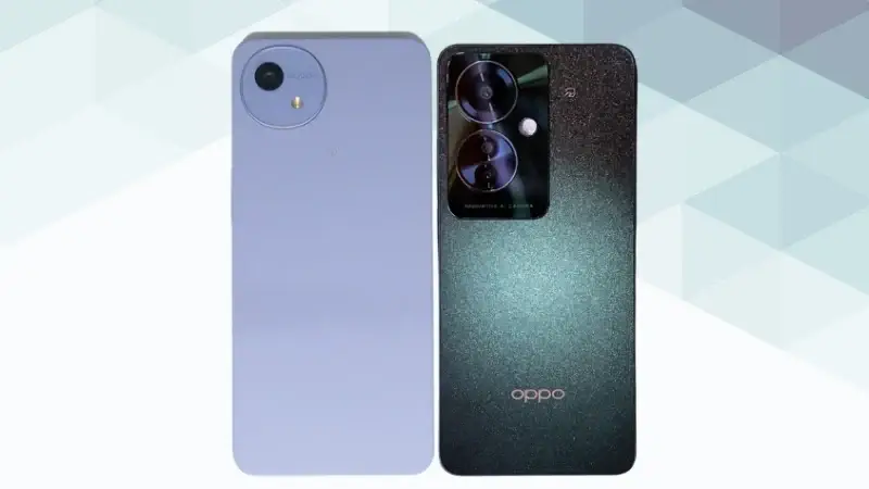 AQUOS wish5とOPPO Reno11 Aの比較 背面デザイン