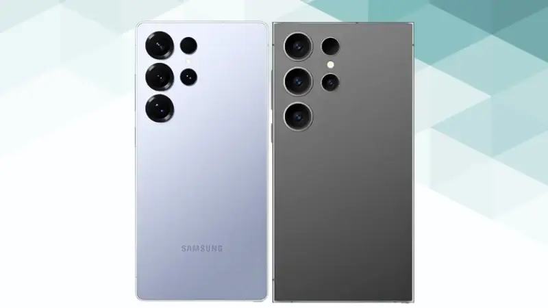 Galaxy S25 UltraとGalaxy S24 Ultraの比較 背面デザイン