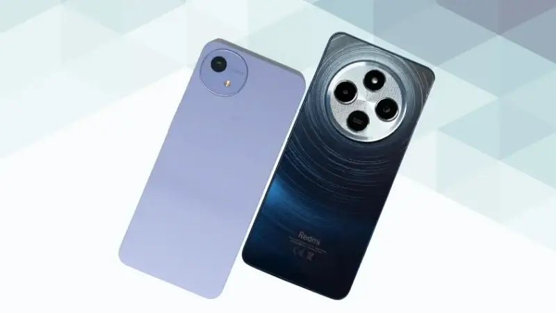 AQUOS wish5とXiaomi Redmi 14Cの比較 背面デザイン