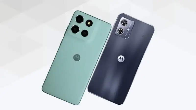 moto g66 5Gとmoto g64 5Gの比較 背面デザイン