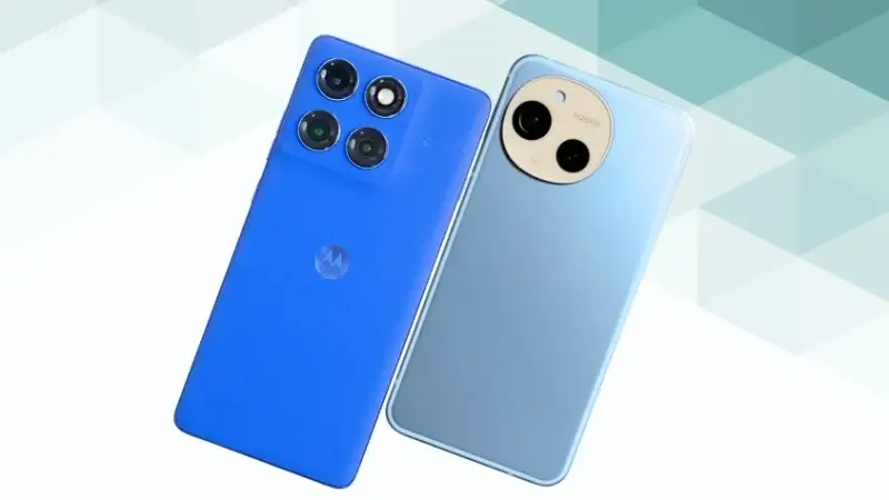 motorola edge 60 proとaquos sense9の比較 背面デザイン イメージ画像 | モバイル比較レビュー.jp motorola edge 60 proとAQUOS sense9の比較 背面デザイン