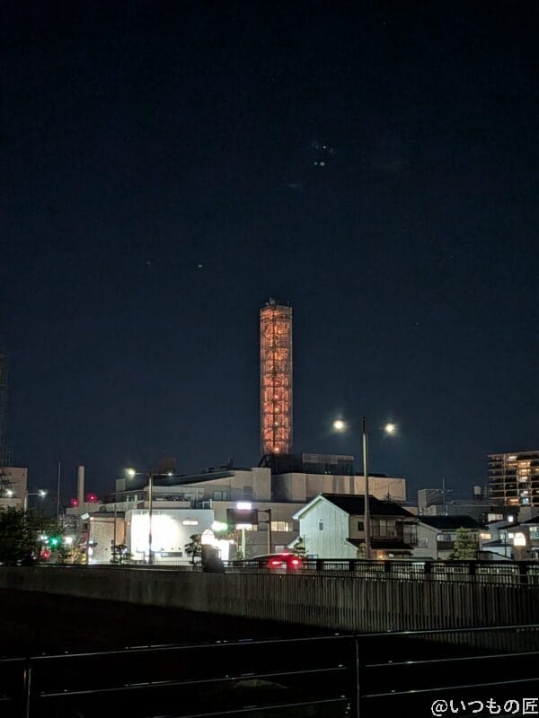 OPPO Reno13 A カメラ 海の夜景を撮影した写真