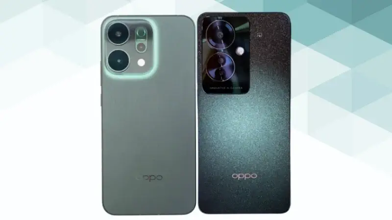 oppo reno14 5gとoppo reno11 aの比較 背面デザイン イメージ画像 | モバイル比較レビュー.jp OPPO Reno14 5GとOPPO Reno11 Aの比較 背面デザイン