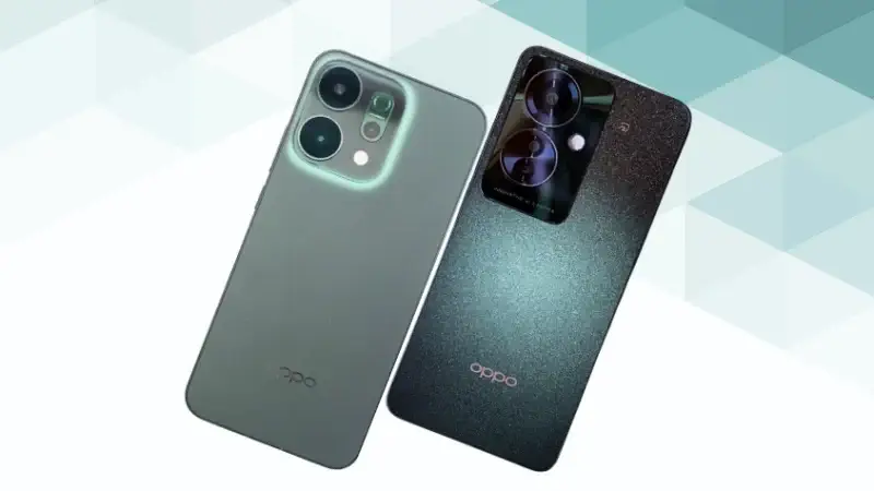 oppo reno14 5gとoppo reno11 aの比較 背面デザイン イメージ画像 | モバイル比較レビュー.jp OPPO Reno14 5GとOPPO Reno11 Aの比較 背面デザイン イメージ画像