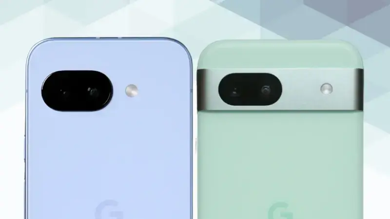 google pixel 9aとgoogle pixel 8aの比較 比較 カメラデザイン イメージ画像 | モバイル比較レビュー.jp Google Pixel 9aとGoogle Pixel 8aの比較 比較 カメラデザイン