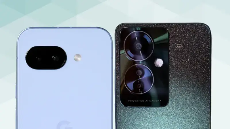 Google Pixel 9aとOPPO Reno11 Aの比較 比較 カメラ