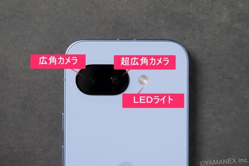 Google Pixel 9a レビュー 机の上に置かれたPixel 9a