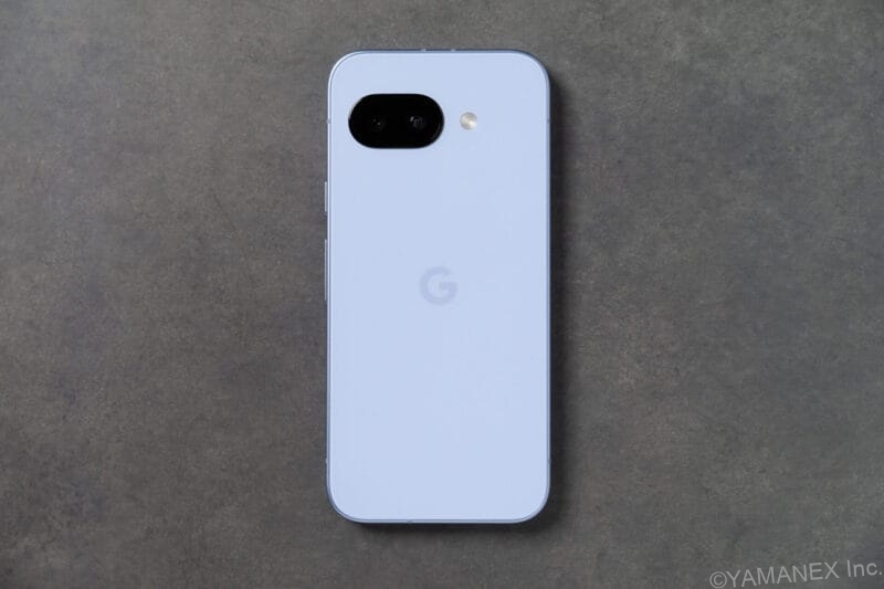 Google Pixel 9a レビュー Google Pixel 9a のデザインイメージ
