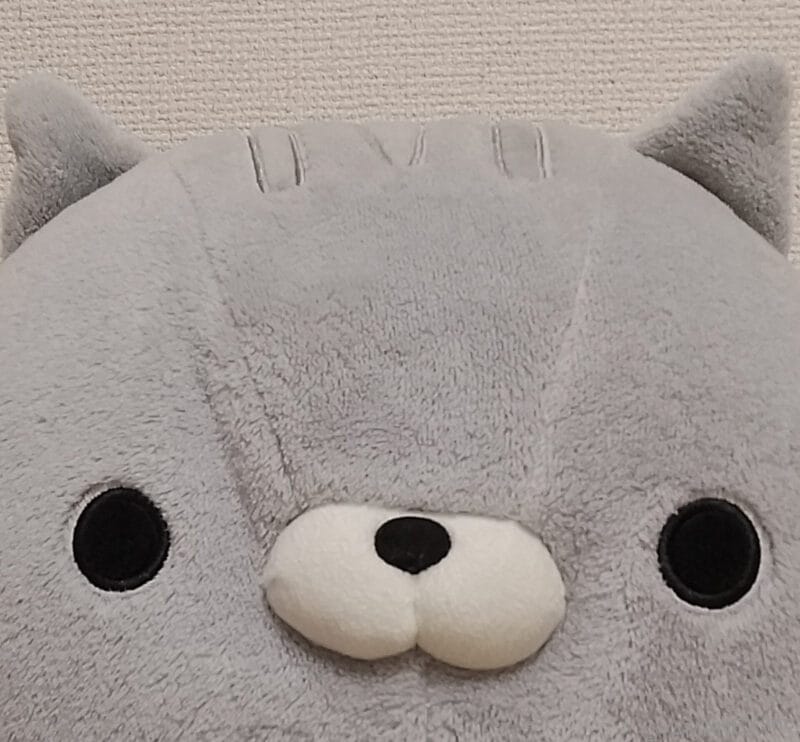 nubia-s2-frontcamera2-2 | モバイル比較レビュー.jp nubia S2 カメラ 灰色のクマのぬいぐるみ