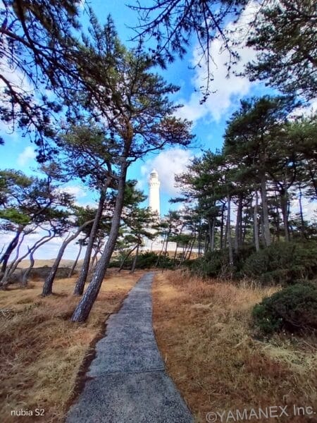 nubia S2 カメラ 白い灯台