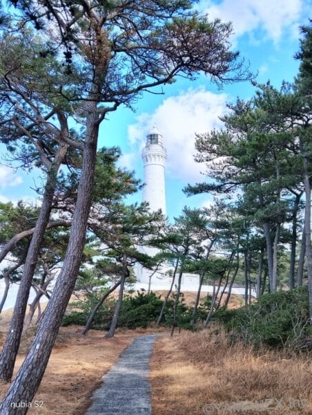 nubia S2 カメラ 白い灯台