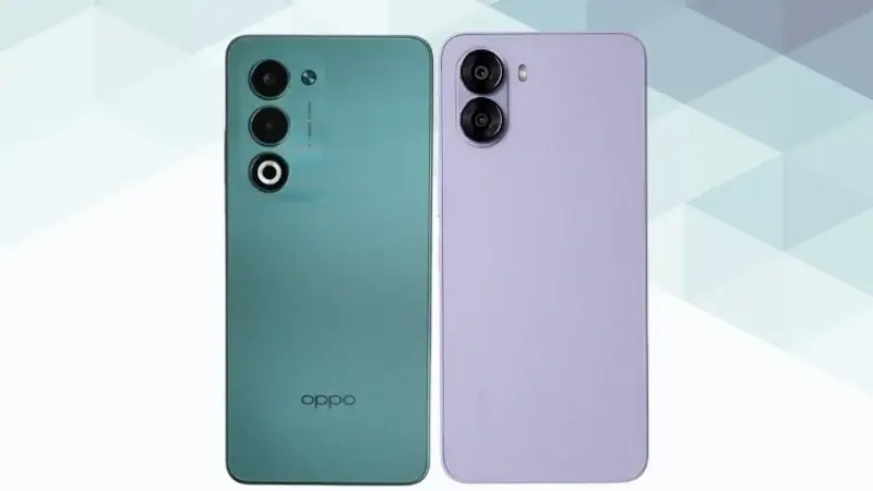 OPPO A5 5Gとnubia S2の違い 背面デザイン