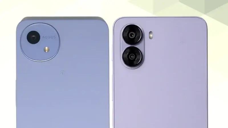 AQUOS wish5とnubia S2の違い カメラデザイン