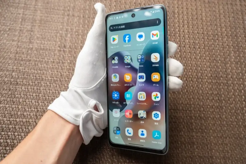 moto g66 5Gの実機写真