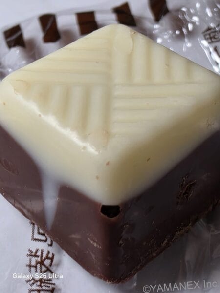 Galaxy S26 カメラ チョコレートをマクロ撮影