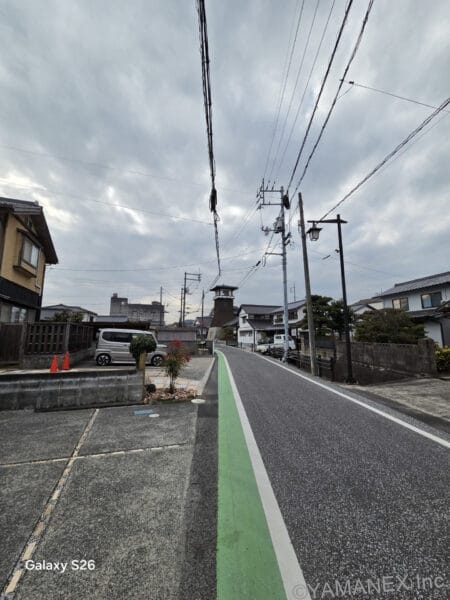 Galaxy S26 カメラ 木造建築をズーム撮影