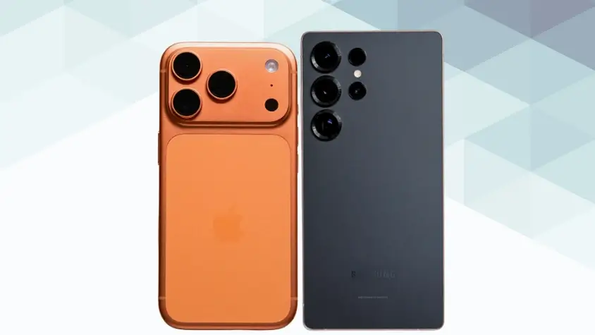 iPhone17 ProとGalaxy S25 Ultraの性能を徹底比較!買うならどっち? 3 iPhone17 ProとGalaxy S25 Ultraを比較 背面デザイン