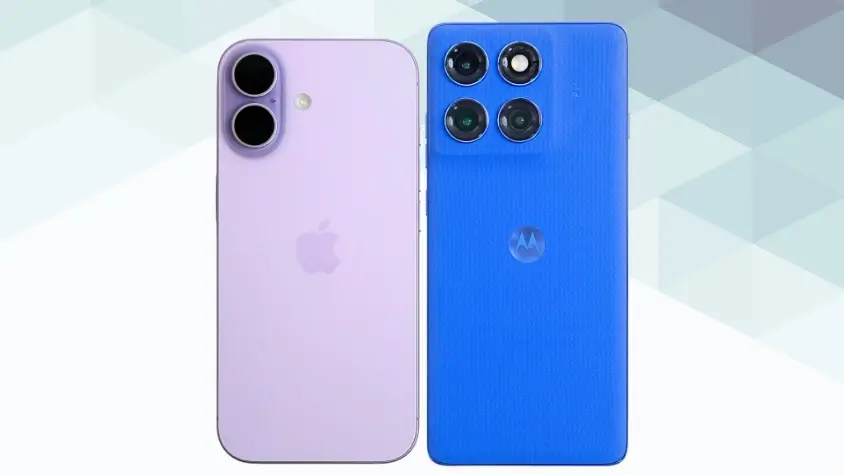 iPhone17とmotorola edge 60 proの違いを徹底比較!どっちがおすすめ? 3 iPhone17とmotorola edge 60 pro 背面デザインの違い