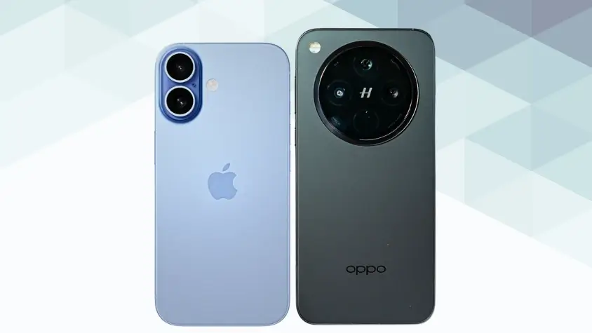 iPhone17とOPPO Find X8の違いを徹底比較!OPPOフラグシップの実力はiPhone超え? 3 iPhone17とOPPO Find X8の比較 背面デザイン