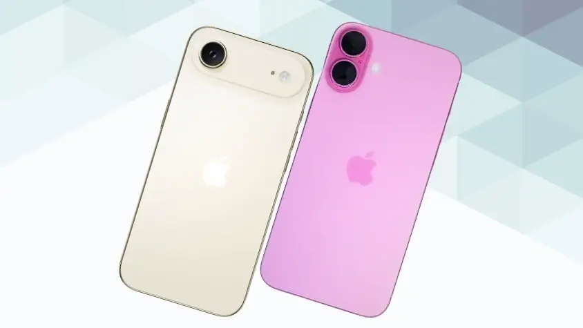 iPhone AirとiPhone16 Plusの違いを徹底比較!薄型になるデメリットは? 4 iPhone AirとiPhone16 Plusの比較 背面デザイン