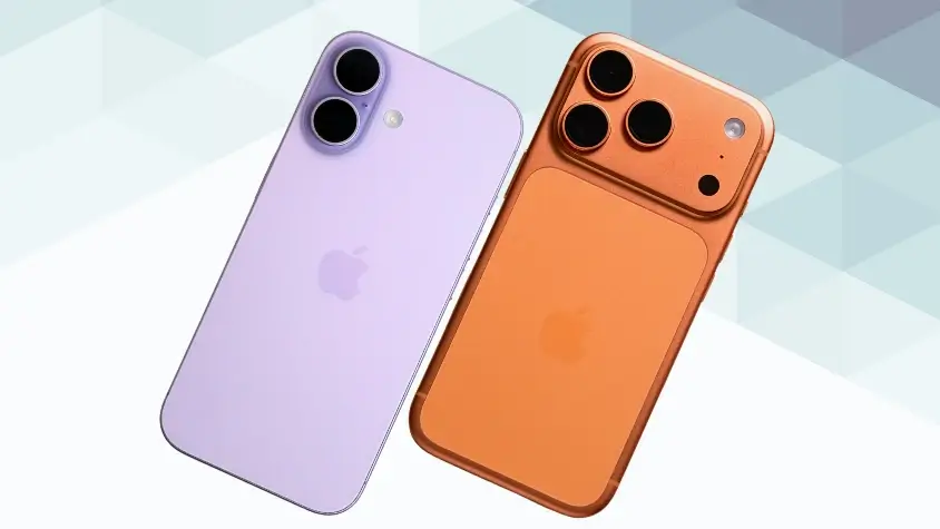 iPhone17とiPhone17 Proの違いを徹底比較!価格に見合った機能差あり! 4 iPhone17とiPhone17 Proの比較 背面デザイン 斜め