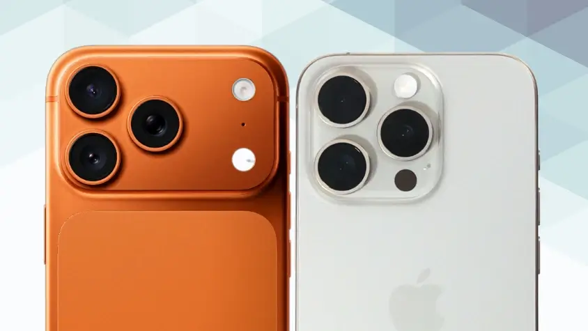 iPhone17 ProとiPhone15 Proの違いを徹底比較!機種変更のメリットは何? 8 iPhone17 ProとiPhone15 Proの比較 カメラデザイン
