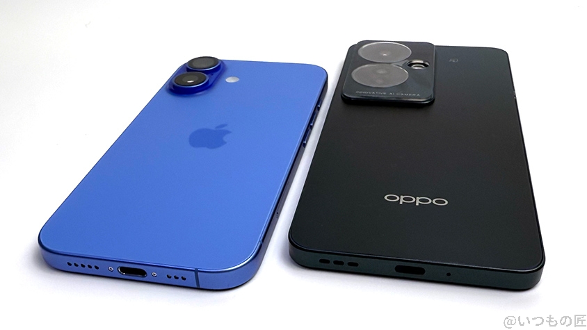 iPhone16とOPPO Reno11 Aの違いを実機で徹底比較!買うならどっち? 13 iPhone16とOPPO Reno11 Aの違いを比較!買うならどっちがいい?
生体認証を比較
