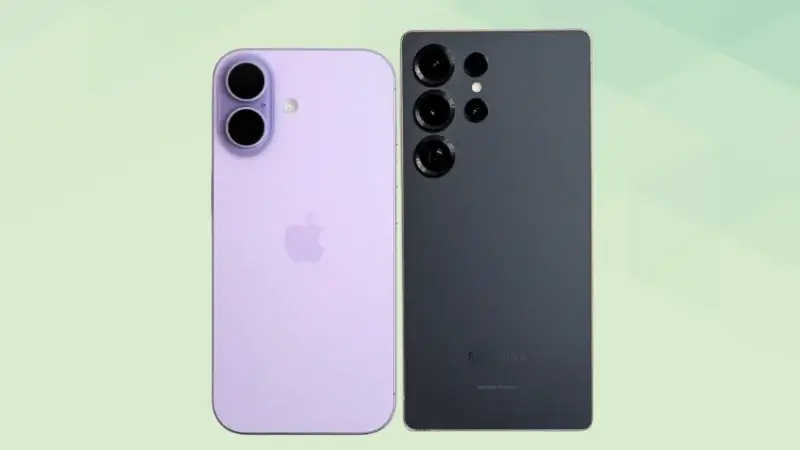iPhone17とGalaxy S25 Ultraを比較して違いを解説|どっちを買うべき? 2 iPhone17とGalaxy S25 Ultra比較 背面デザイン
