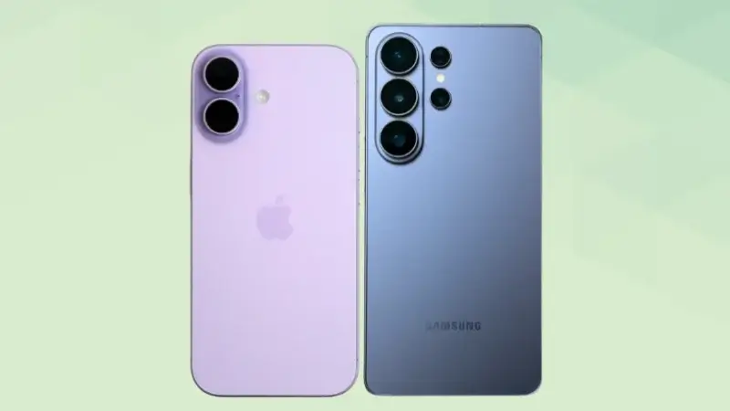 iPhone17とGalaxy S26 Ultraを比較して違いを解説|どっちを買うべき? 2 iPhone17とGalaxy S26 Ultra比較 背面デザイン